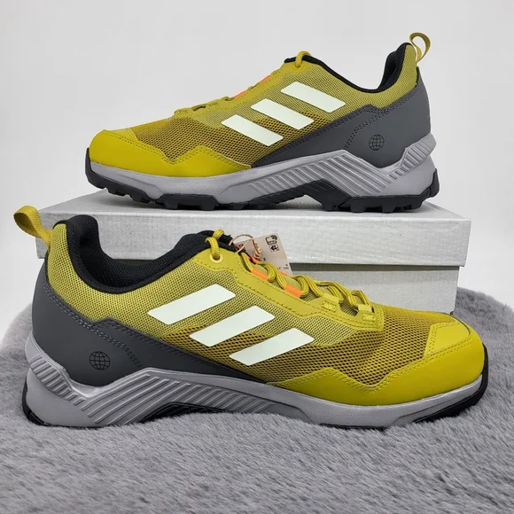 New Adidas Eastrail 2.0 'Pulse Olive' Men's Hiking Shoes Size 11 - Picture 5 of 7